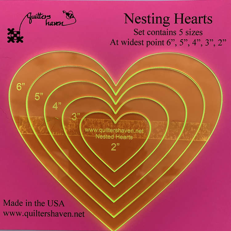 Quilters HavenNesting Hearts