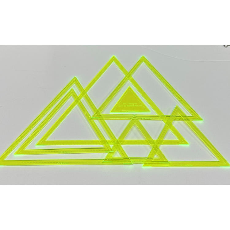 Quilters HavenNesting Triangles 60 degrees